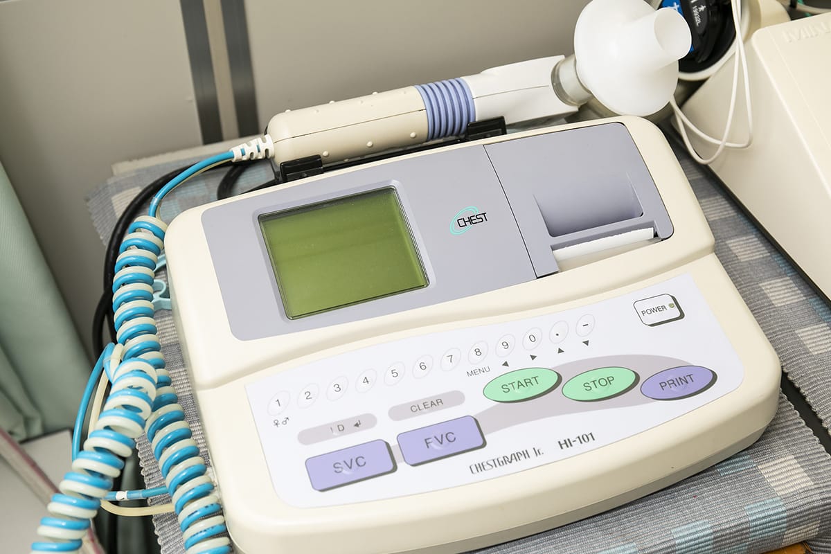 スパイロメーター（呼吸機能検査装置）